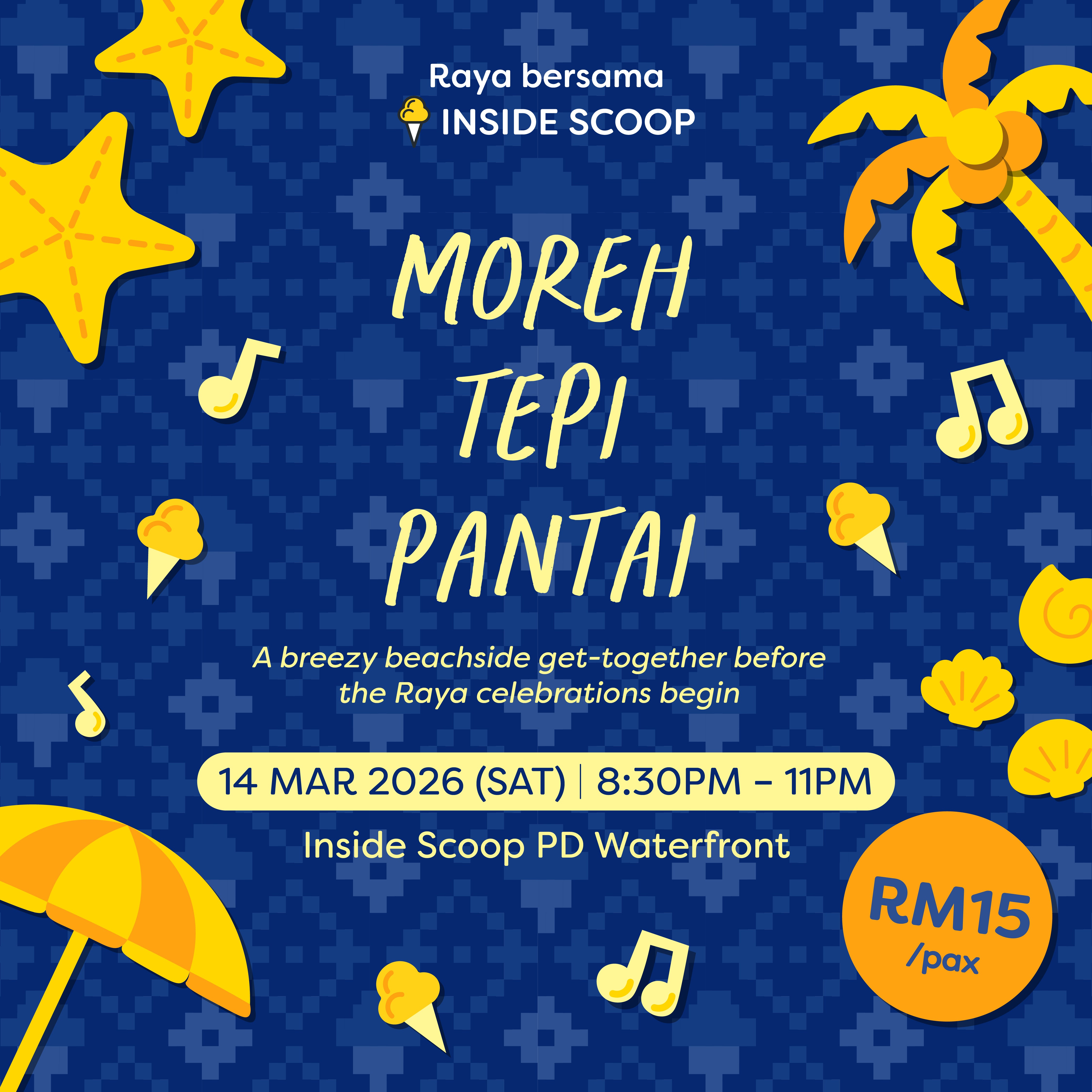 Moreh Tepi Pantai (1 pax)
