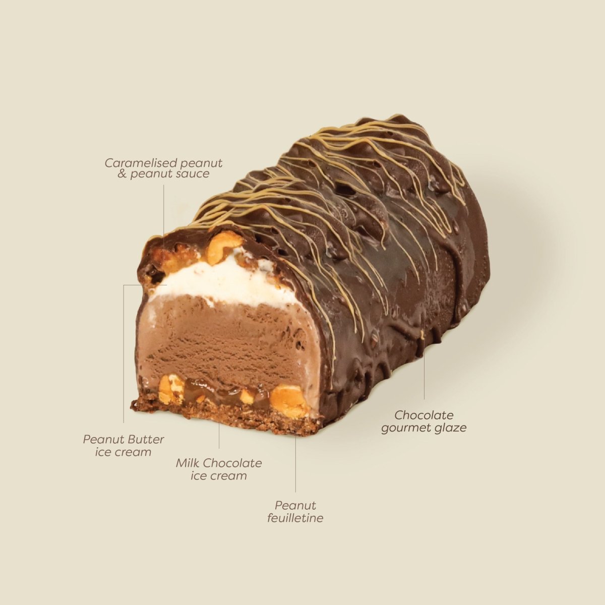 Sneak-a-bar Ice Cream Cake