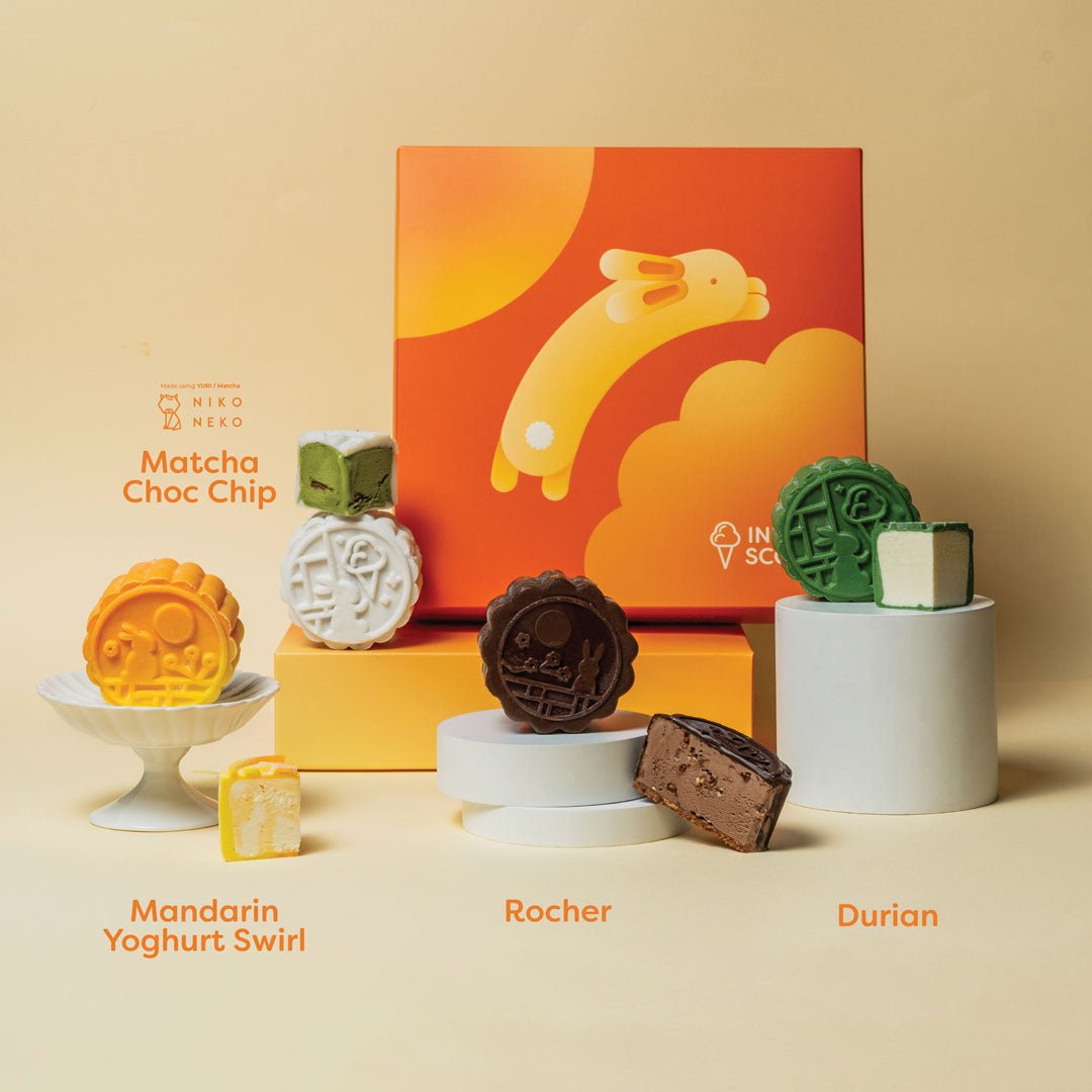 4pc Ice Cream Mooncakes