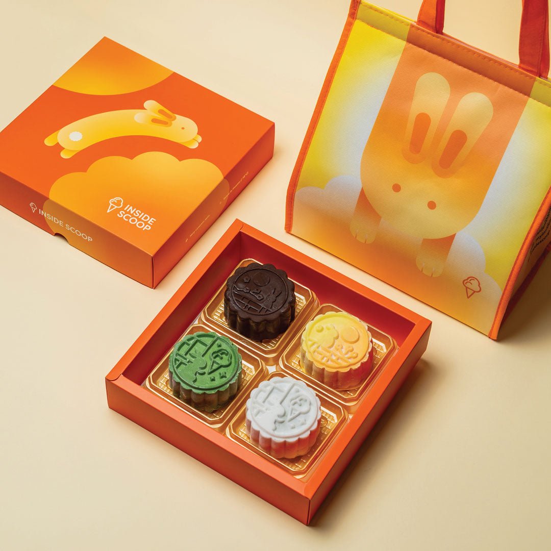 4pc Ice Cream Mooncakes