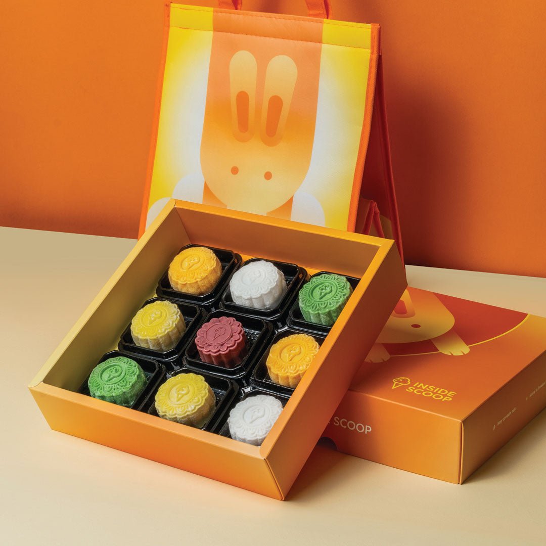 9pc Mini Ice Cream Mooncakes