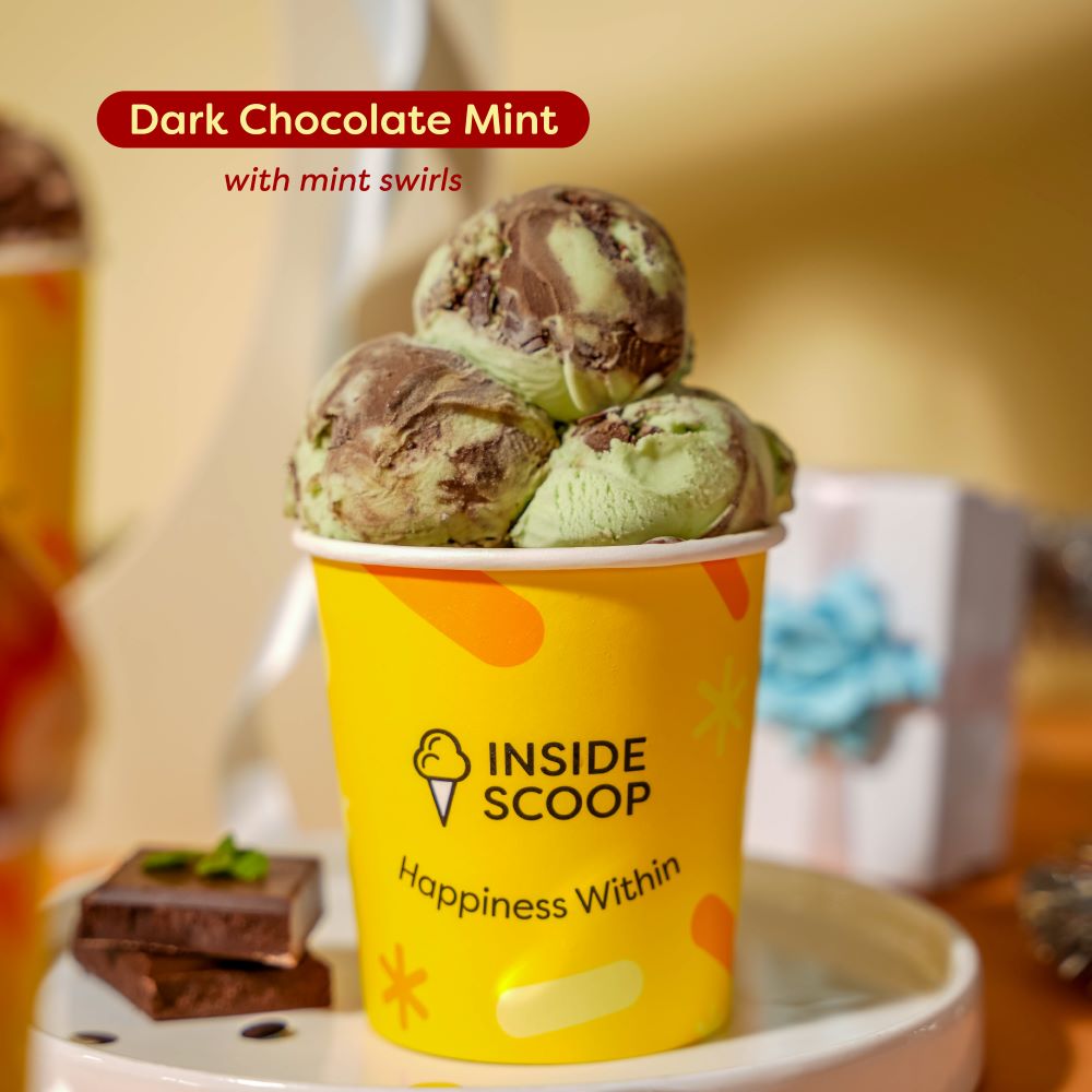 Dark Chocolate Mint with Mint Swirls (473ml)