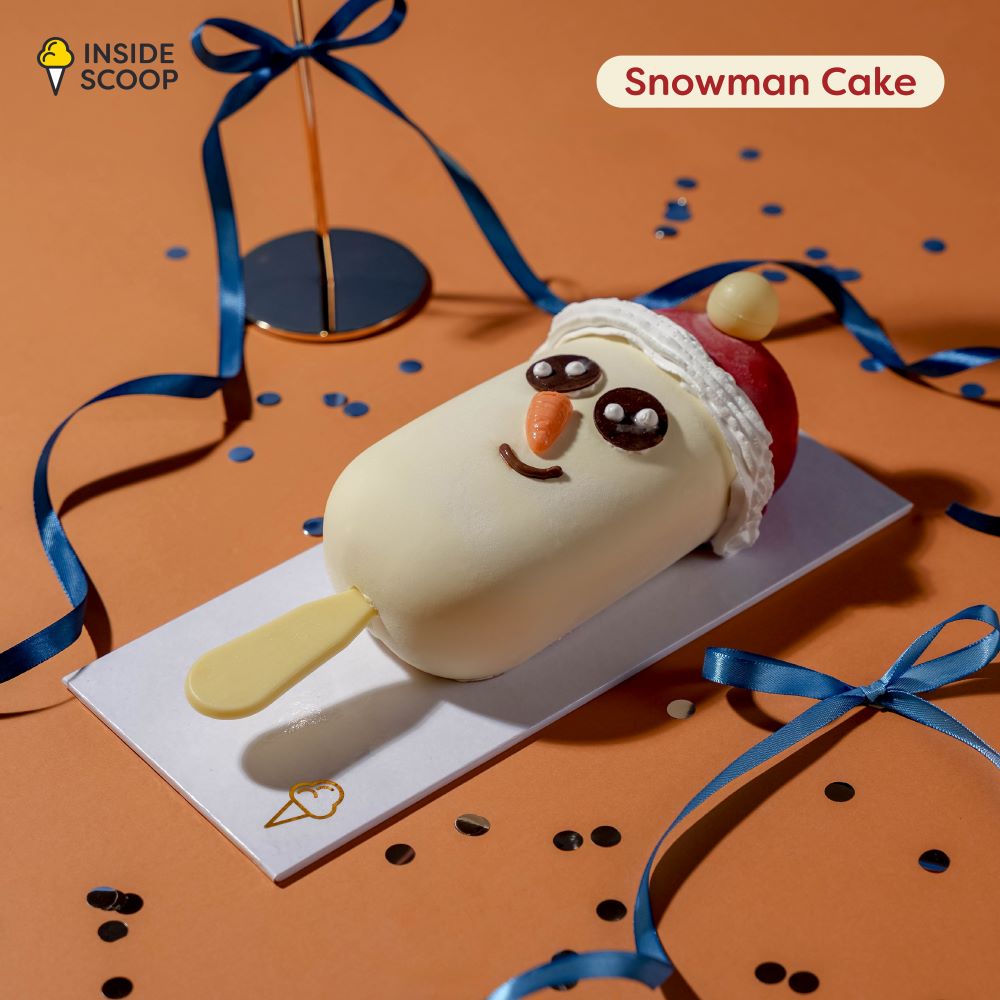 Snowman Cake