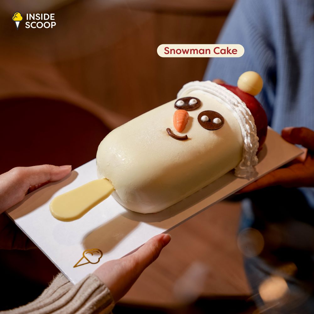 Snowman Cake