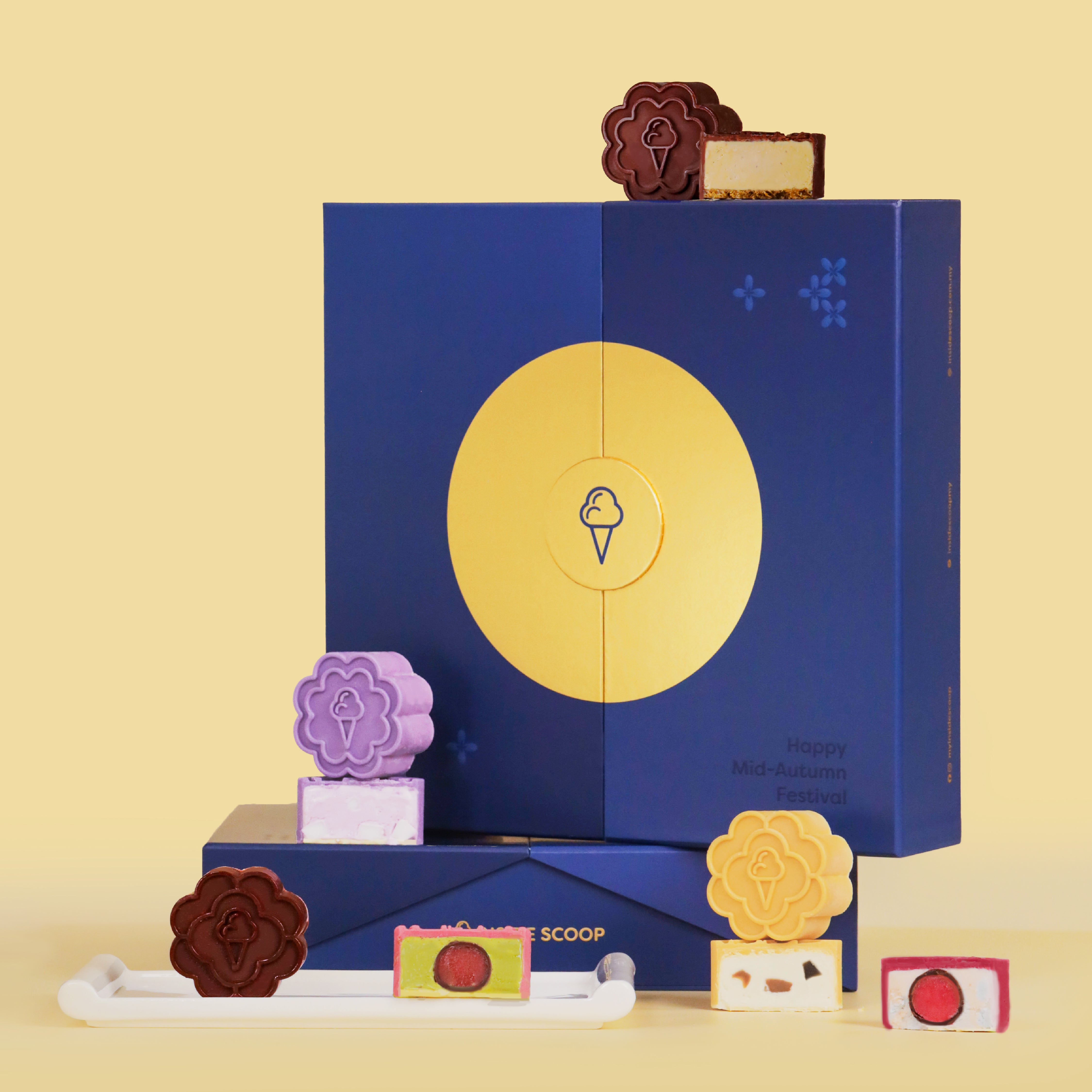 6pc Ice Cream Mooncakes