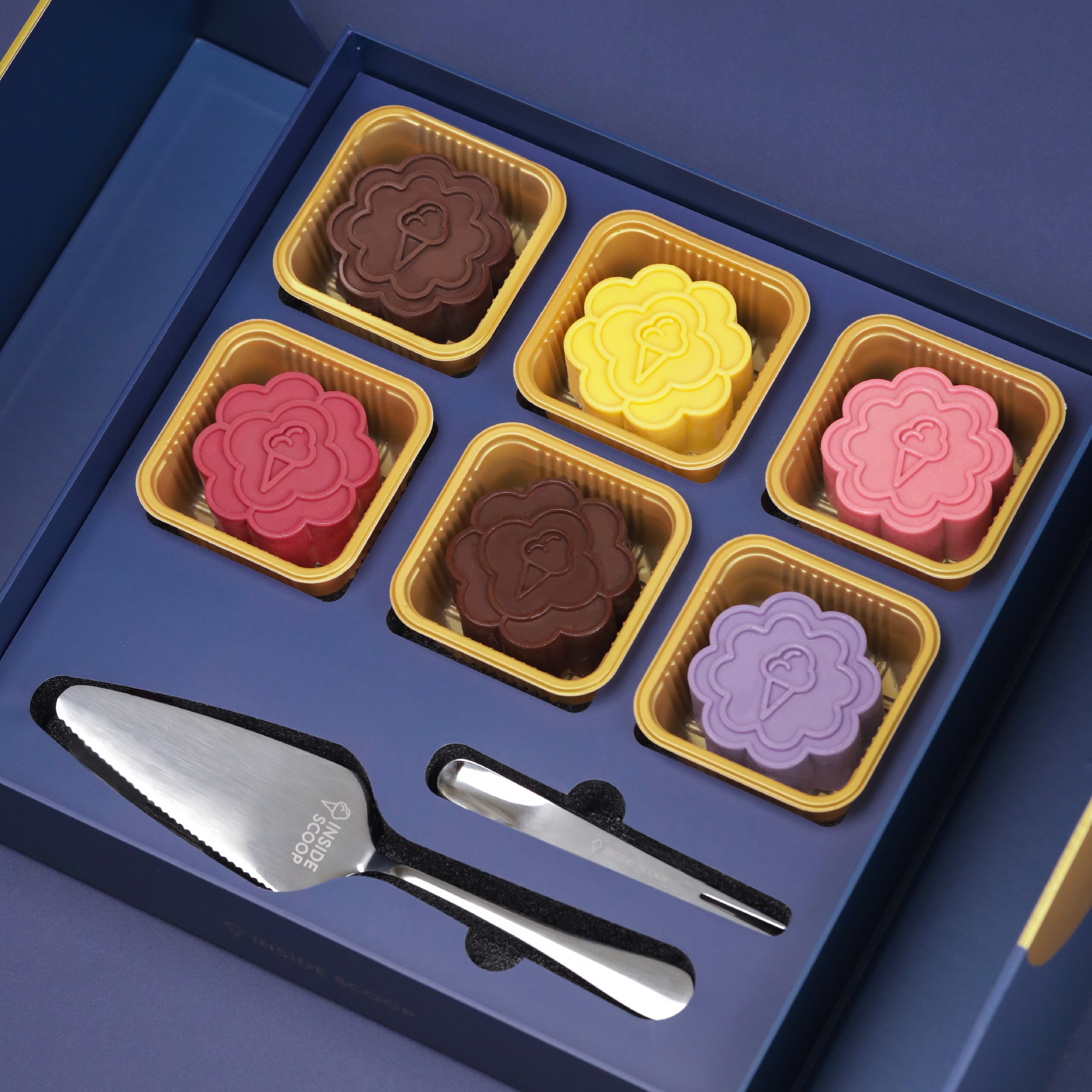 6pc Ice Cream Mooncakes