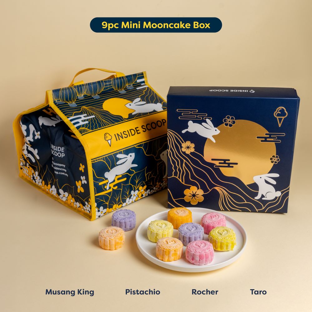 9pc Mini Ice Cream Mooncakes