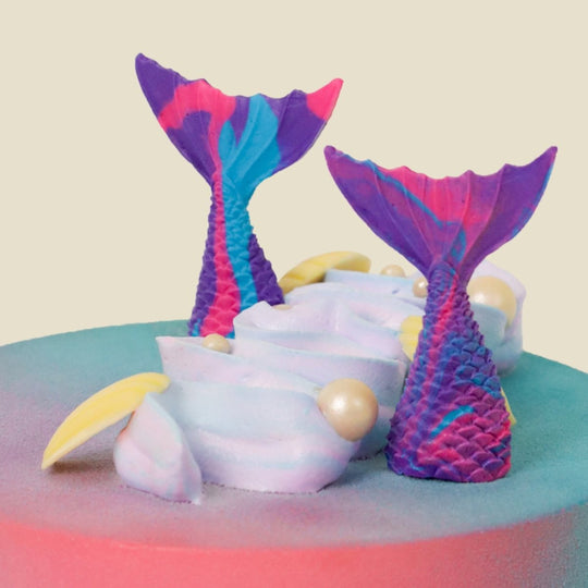 A Mermaid's Tale Ice Cream Cake