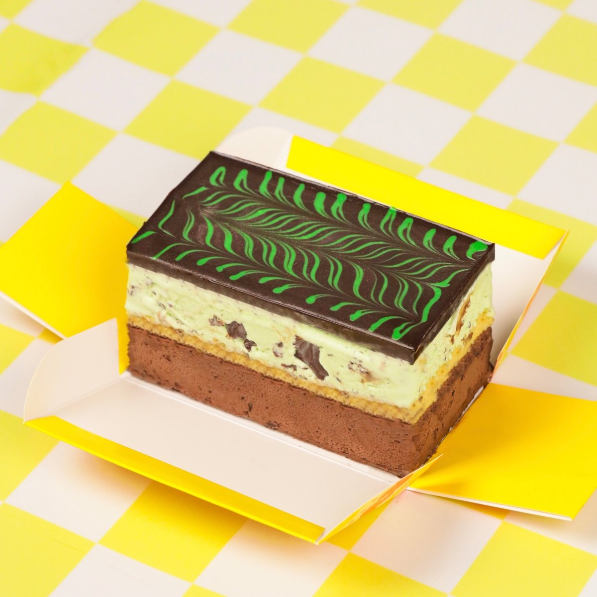 Dark Chocolate Mint Slice Cream Box