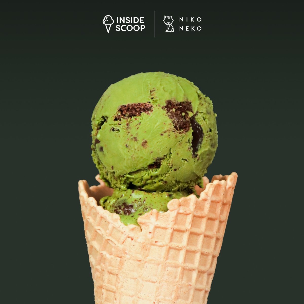 Matcha Choc Brownie (473ml)