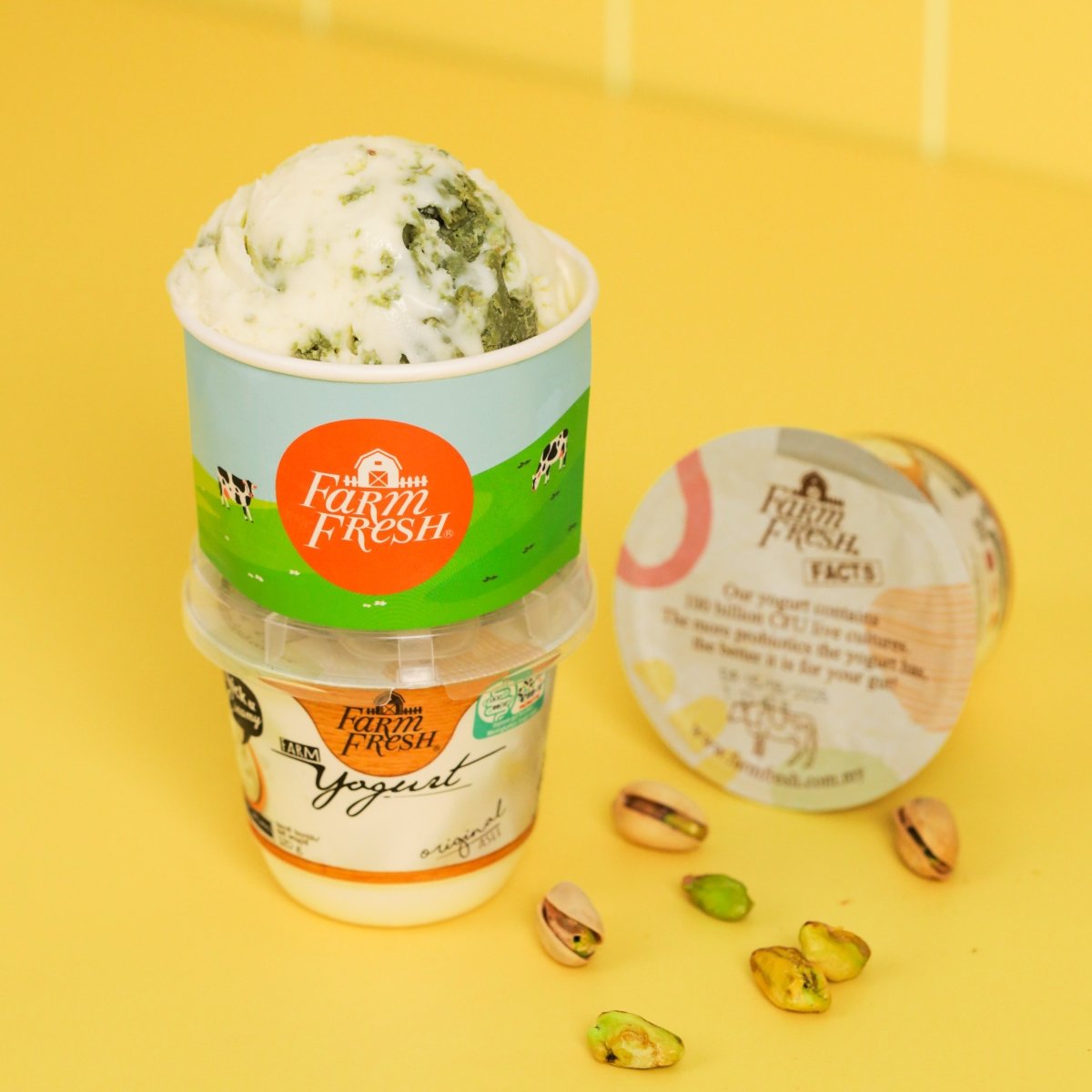 Pistachio Yoghurt Crunch (473ml)