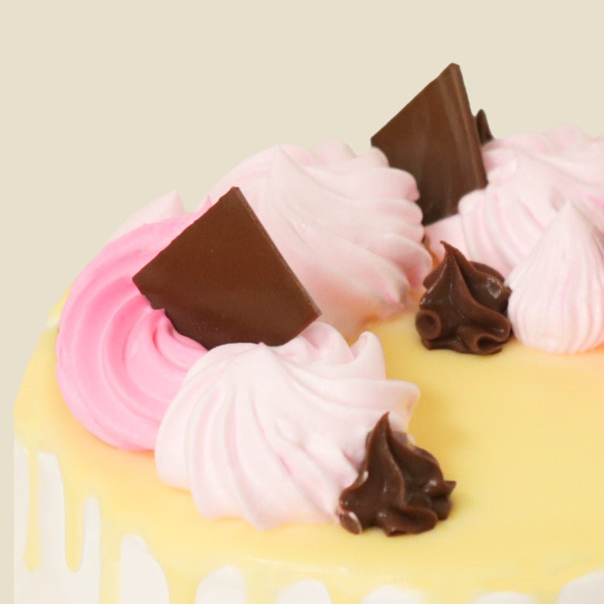 Rose Ice Cream Cake