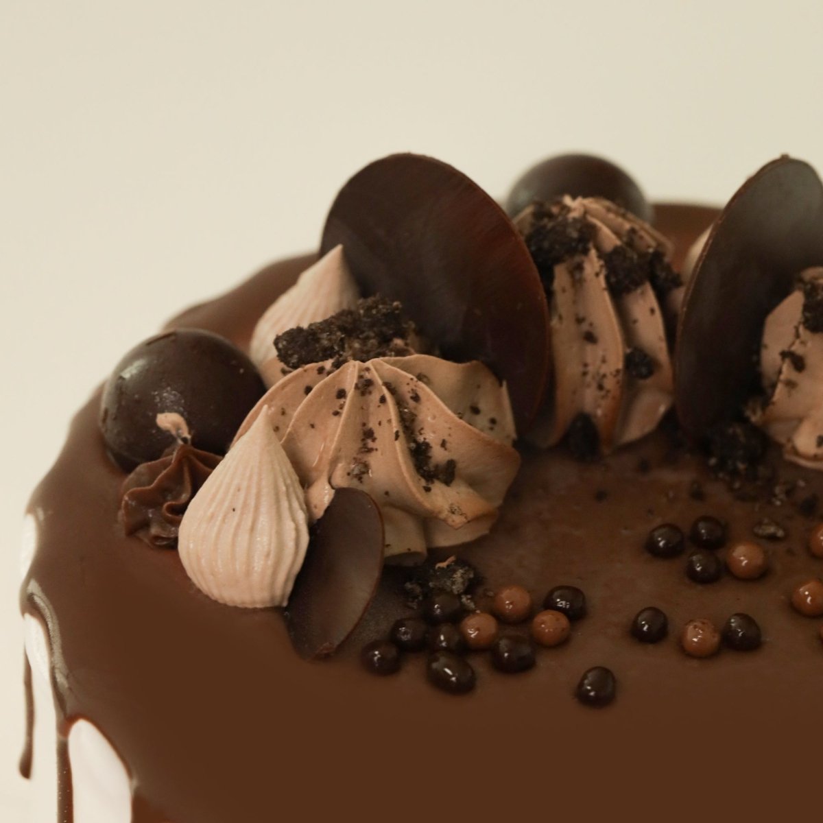 Signature Ice Cream Cake (Valrhona Chocolate + Vanilla Bean)