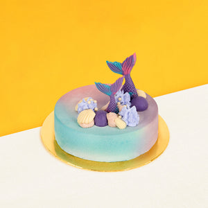 A Mermaid's Tale Ice Cream Cake