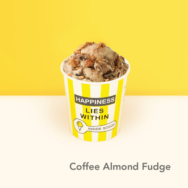 Coffee Almond Fudge (473ml)